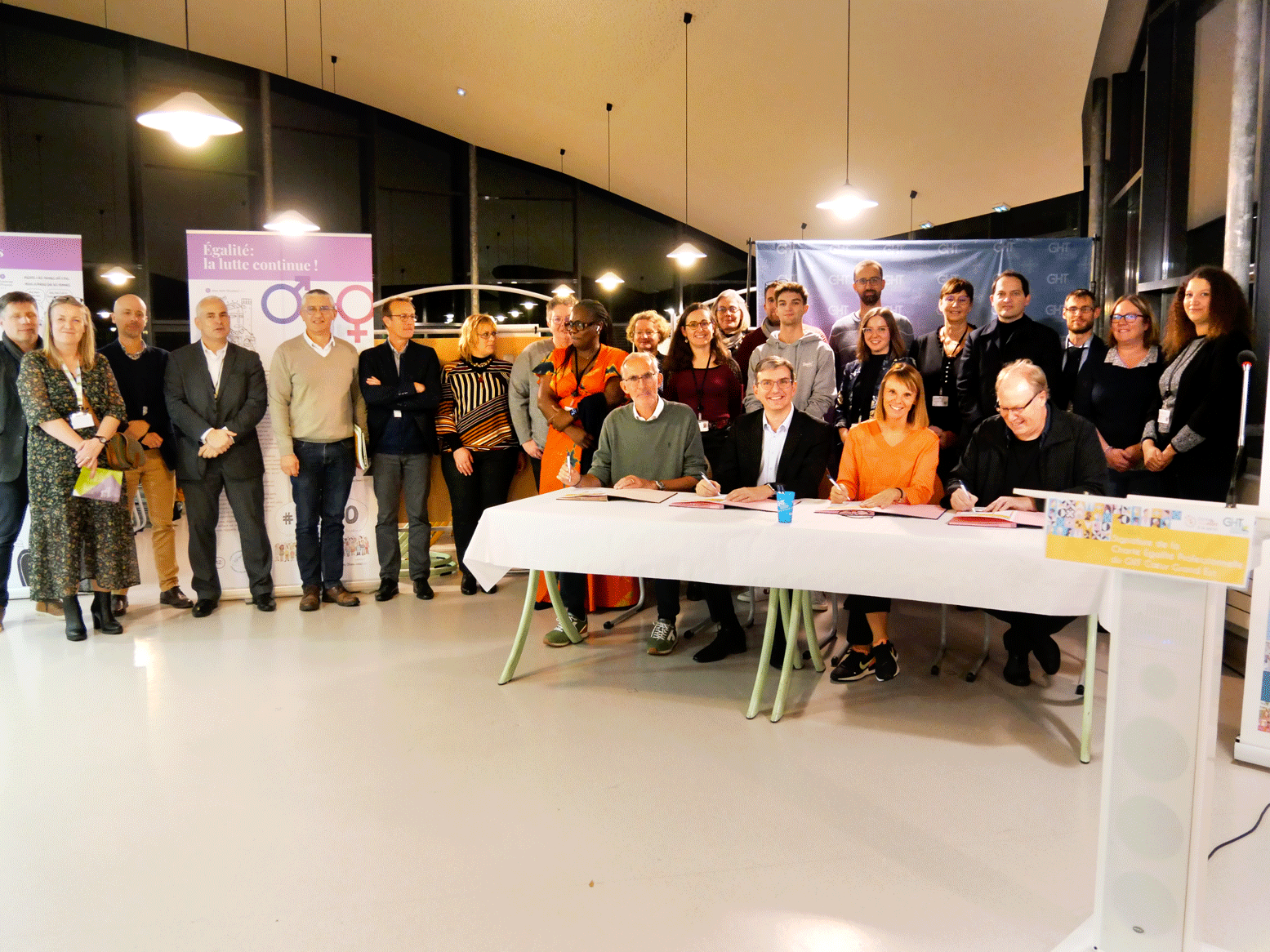 Signature De La Charte Egalit Professionnelle Ght Coeur Grand Est