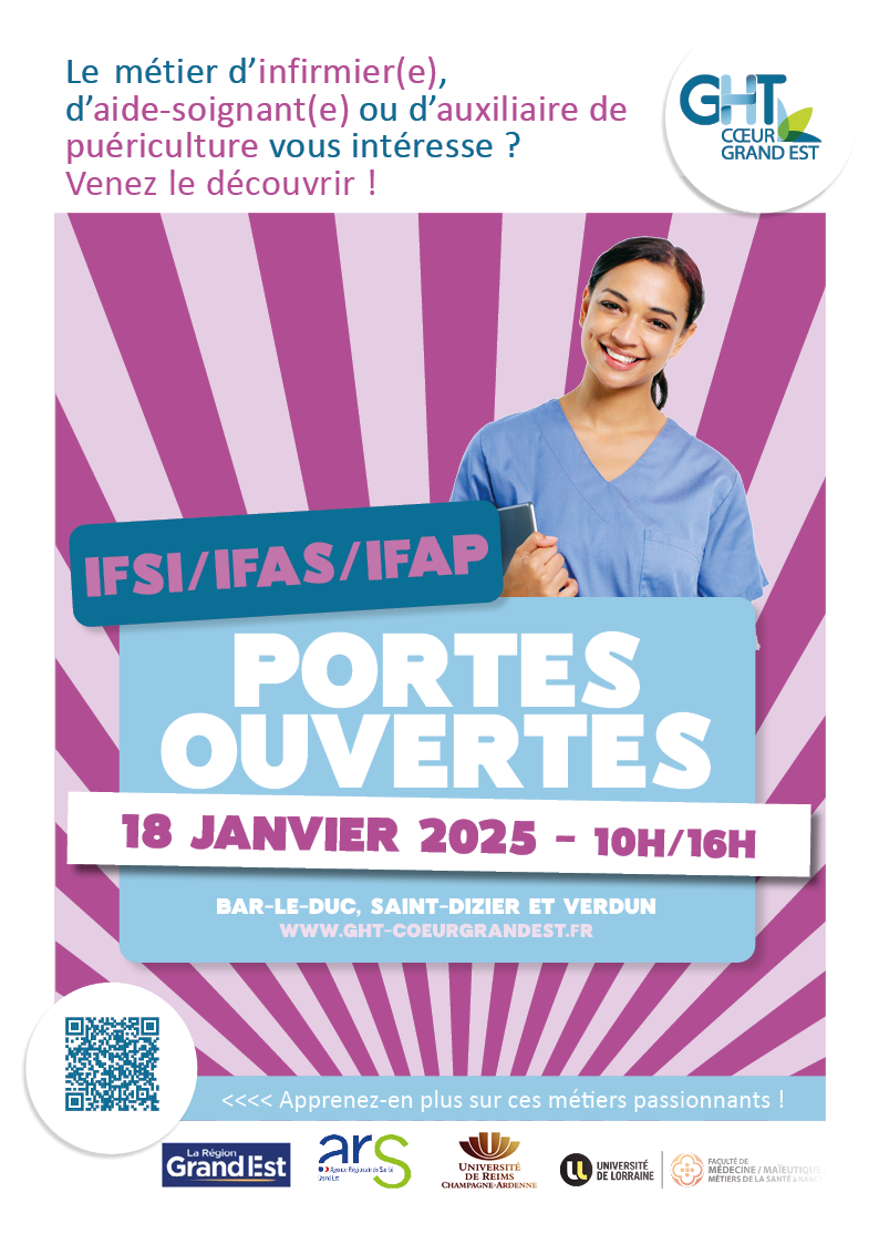 Portes Ouvertes Ifsi Ifas Et Ifap Le Janvier Ght Coeur Grand Est