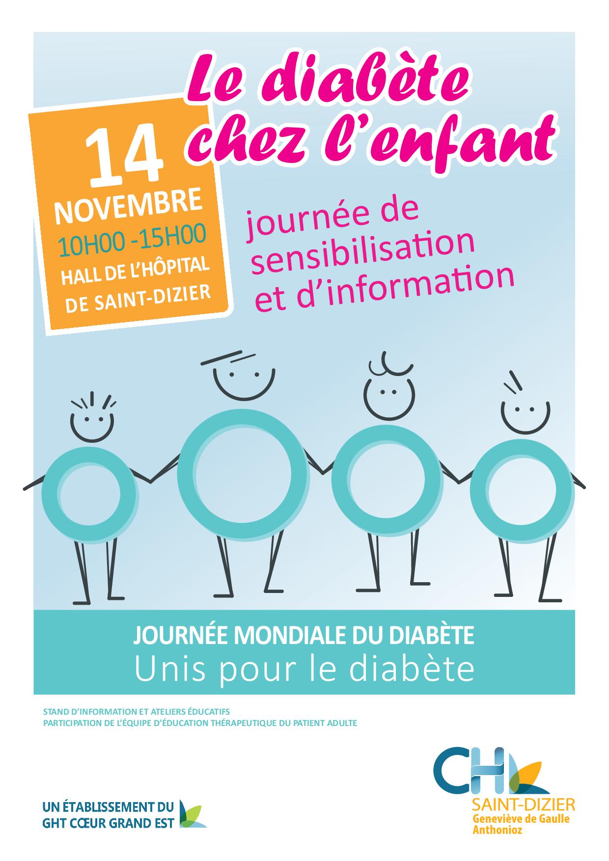 affiche diabete enfant 2024