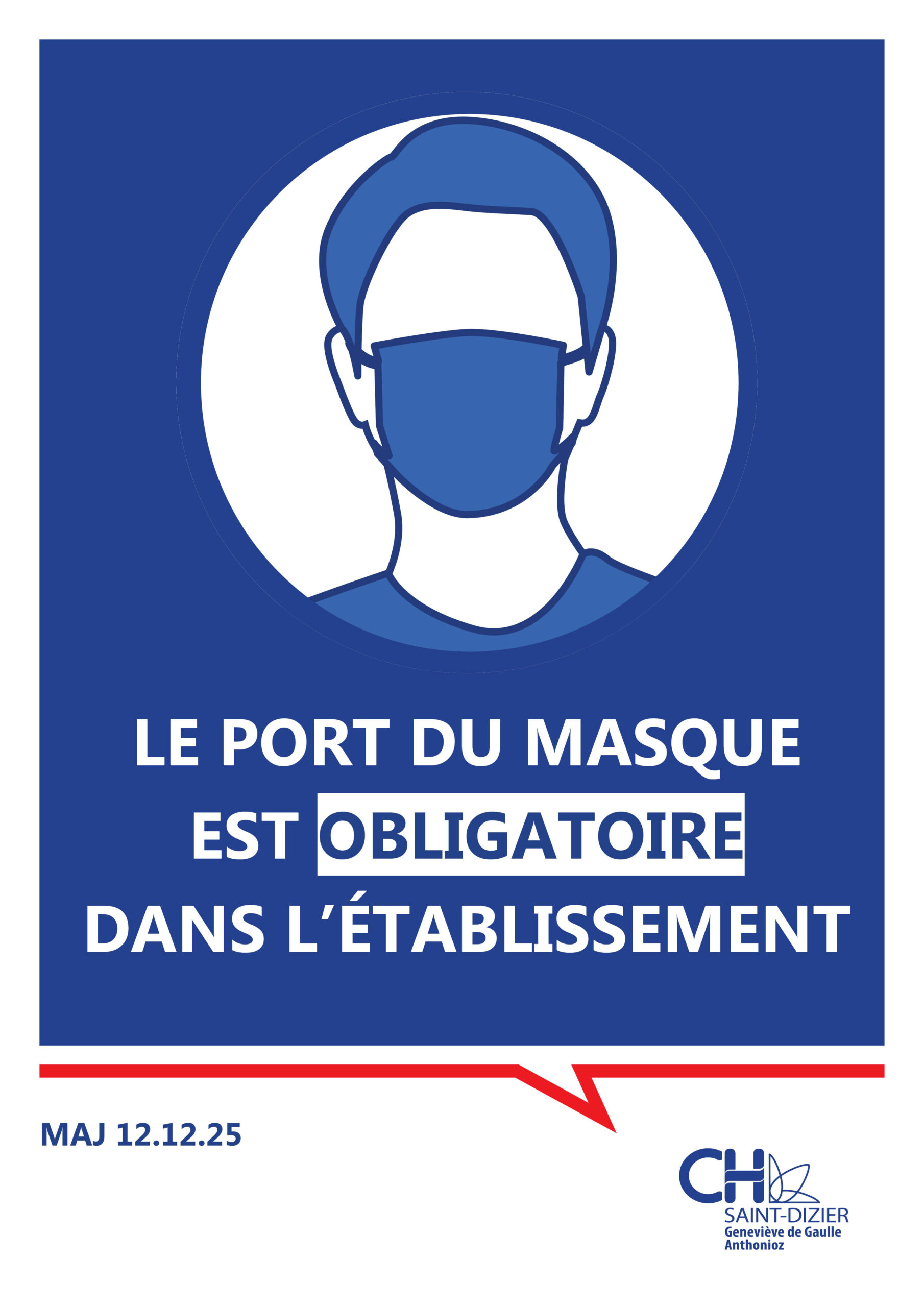 masque obligatoire dans l'établissement v1