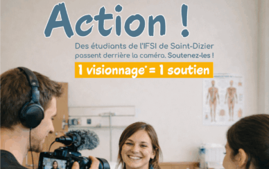 Affiche IFSI SD je filme ma formation