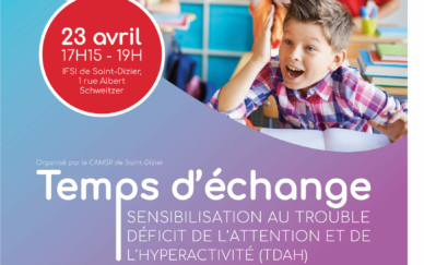 Affiche sensibilisation TDAH professionnels