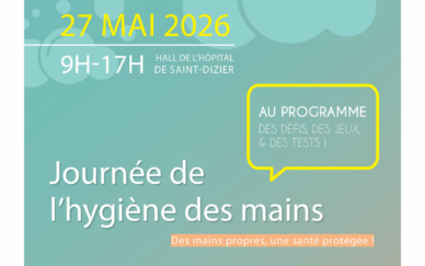 Affiche journée hygiène des mains 2026