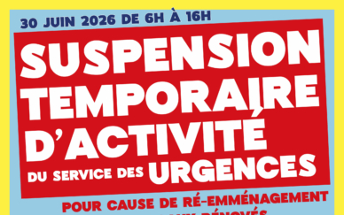 visuel réseaux sociaux urgences CHVLF réinstallation
