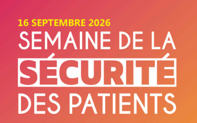 Affiche semaine sécurité patients CHSD 2026