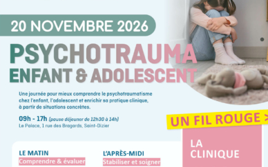 Affiche colloque psychotrauma - 20.11.2026